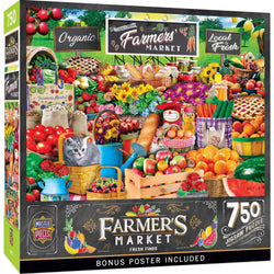 Farmer's Market - Fresh Finds 750 Piece Jigsaw Puzzle