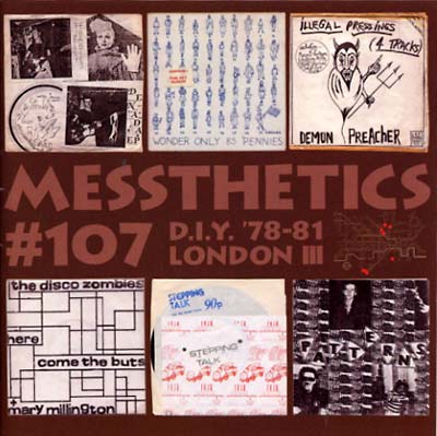 Va - Messthetics #107: D.I.Y. '78-81 London III [CD] (ONLINE ORDER ONLY)