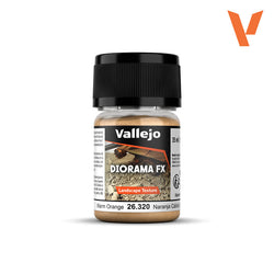 Vallejo Diorama FX: Landscape Texture - Warm Orange - 0.1-1mm