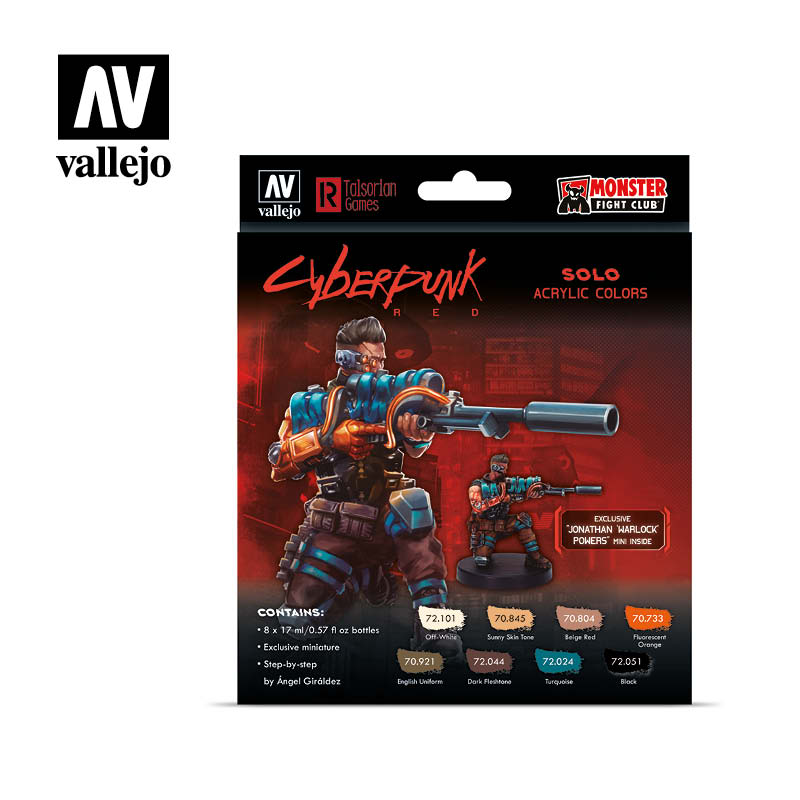 Cyberpunk Red Paint Set: Solo