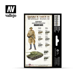 Model Color: WWII Paint Set - Soviet Armour & Infantry