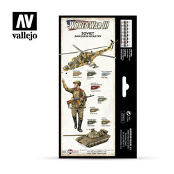 Model Color: WWIII Paint Set - Soviet Armour & Infantry