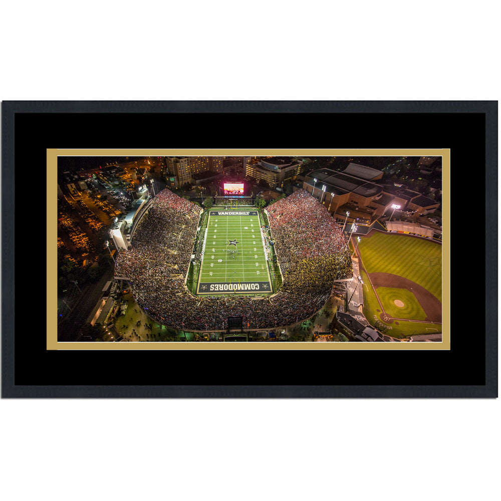 Framed FirstBank Stadium Vanderbilt Commodores 16x24 NCAA Football Photo Professionally Matted