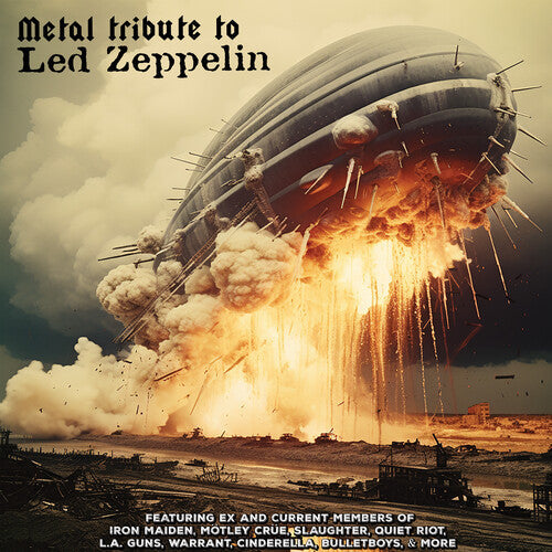 Various Artists - A Metal Tribute To Led Zeppelin (Colored Vinyl, Red) [Vinyl]