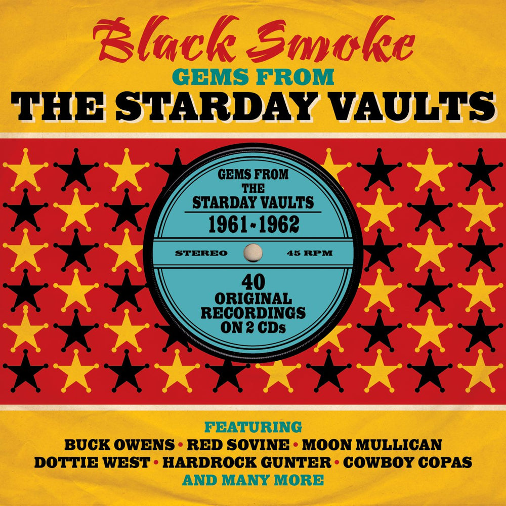 Various Artists - Black Smoke: Gems from the Starday vaults 1961-1962 Import] (2 Cd's) [CD] (ONLINE ORDER ONLY)