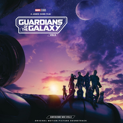 Guardians Of The Galaxy Vol. 3: Awesome Mix Vol. 3 (Limited Edition, Translucent Grape & Cobalt Blue Colored Vinyl, Bonus Poster) (2 Lp's) [Vinyl] (ONLINE ORDER ONLY)