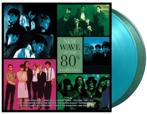 Various Artists - New Wave Of The 80's Collected (Limited Edition, 180 Gram Vinyl, Colored Vinyl, Moss Green, Turquoise) [Import] (2 Lp's) [Vinyl] (ONLINE ORDER ONLY)