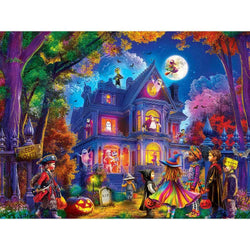 Glow in the Dark - Halloween Manor 300 Piece EZ Grip Jigsaw Puzzle