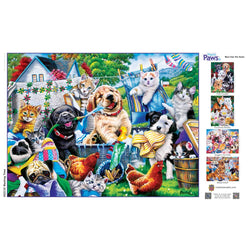 Playful Paws - Washing Time 300 Piece EZ Grip Jigsaw Puzzle