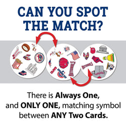 Washington Nationals Spot It! Card Game (ONLINE ORDER ONLY)