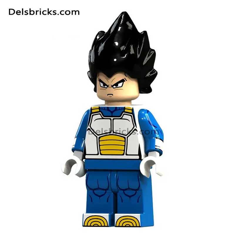 Vegeta Dragon Ball Z Lego Minifigures Custom Toys (ONLINE ORDER ONLY)