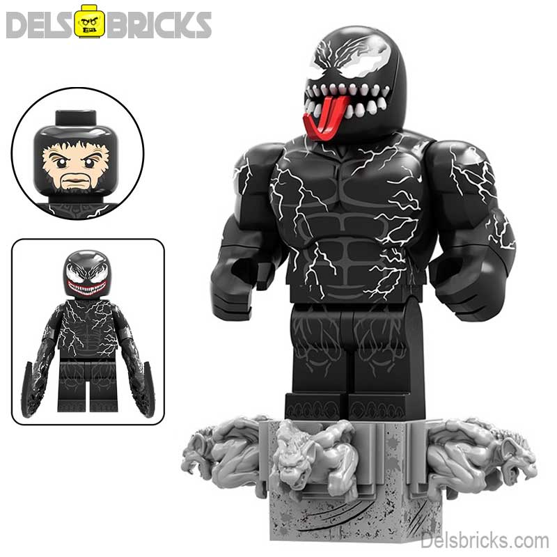 Venom from Spider-Man Lego Minifigures Custom Toys 4 (ONLINE ORDER ONLY)