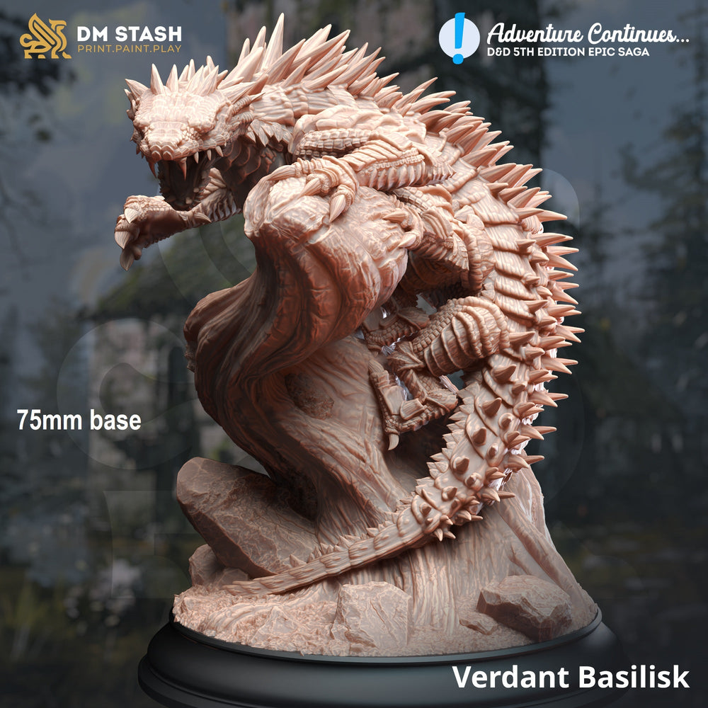 Verdant Basilisk (Online Order Only)