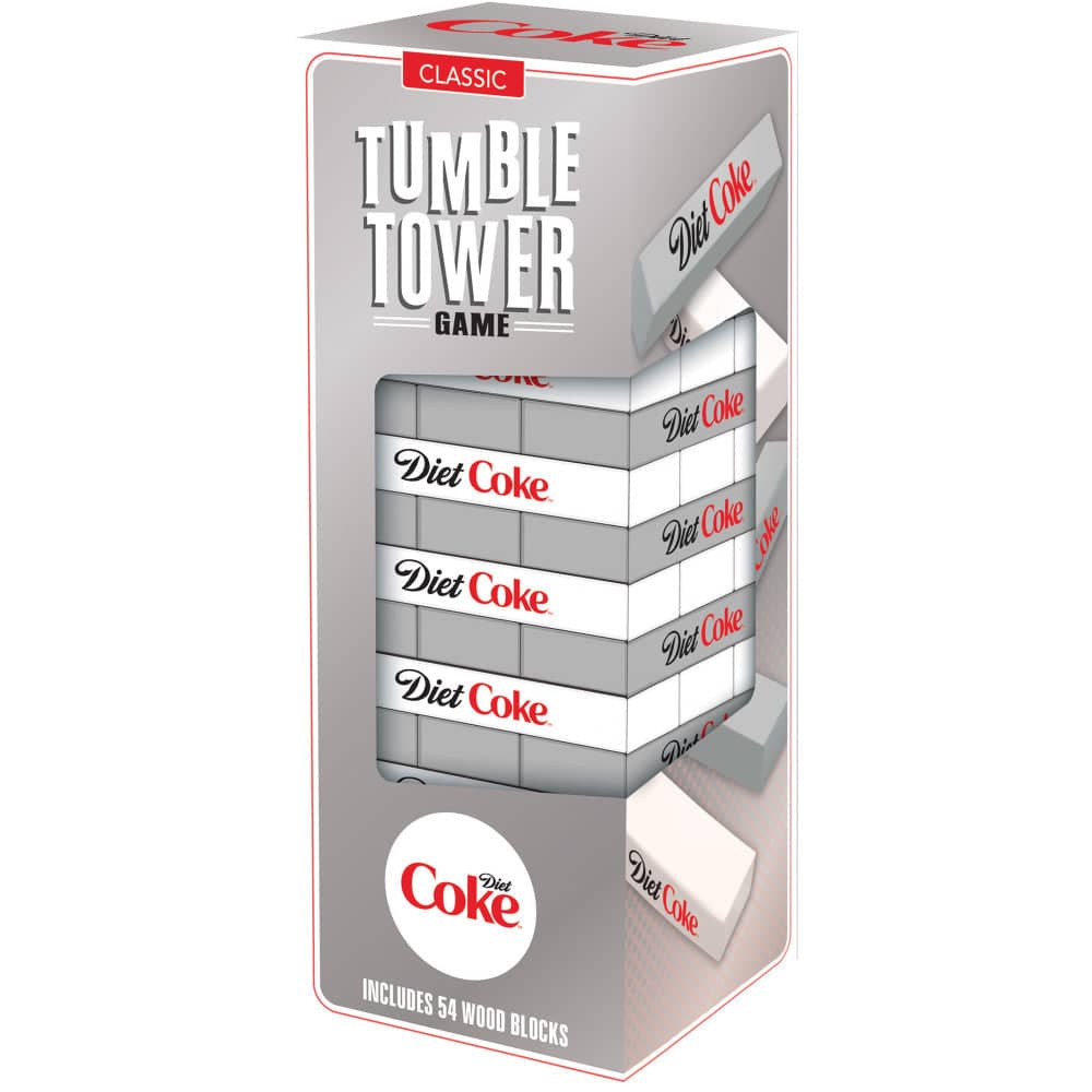 Diet Coke Tumble Tower