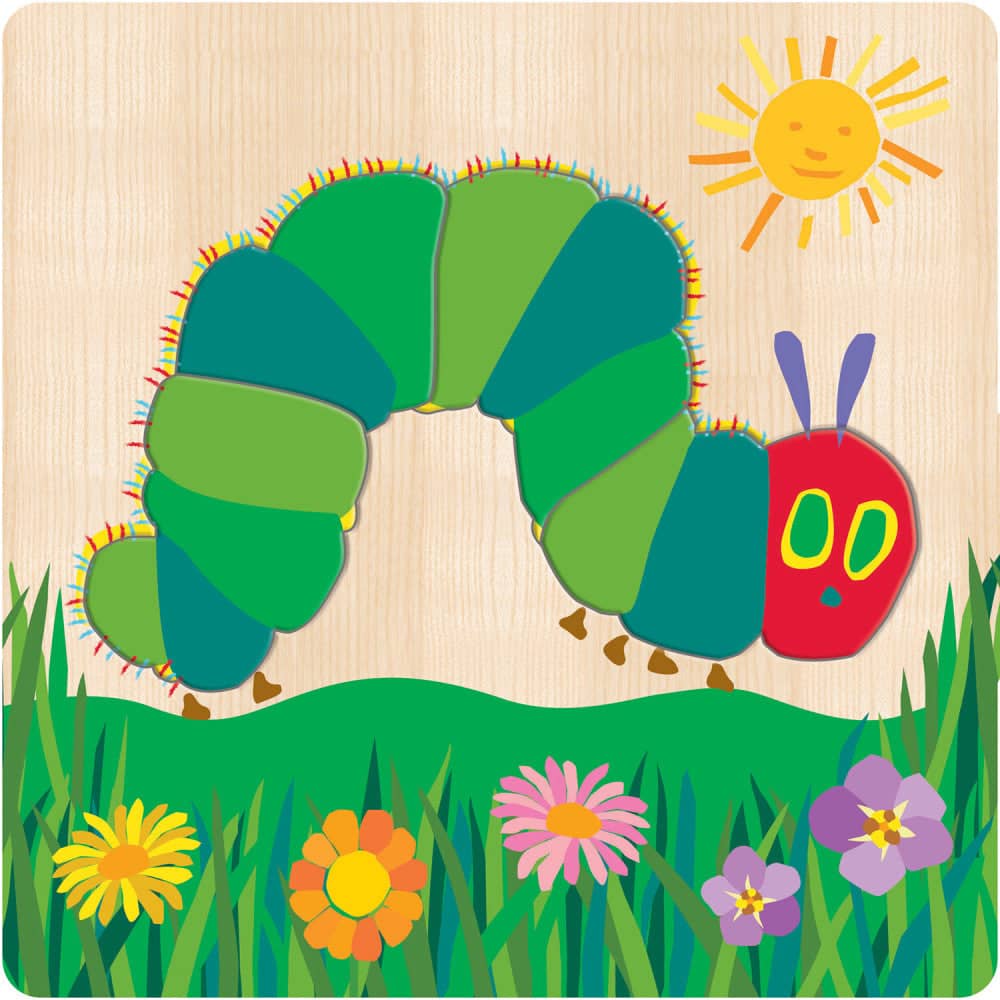 Eric Carle Chunky Wood Puzzles - Kids 4-Pack