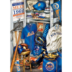 New York Mets - Locker Room 500 Piece Jigsaw Puzzle