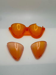 Vintage Kenner DC Super Powers Batmobile Front Windshields Set 1984 Repro Part (ONLINE ORDER ONLY)