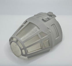 Vintage Star Wars Kenner Millennium Falcon Canopy Glass ONLY Reproduction Part (ONLINE ORDER ONLY)