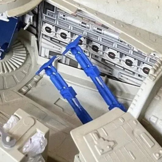 Vintage Star Wars Kenner Millennium Falcon Ramp Struts Repro Part 1978 (ONLINE ORDER ONLY)