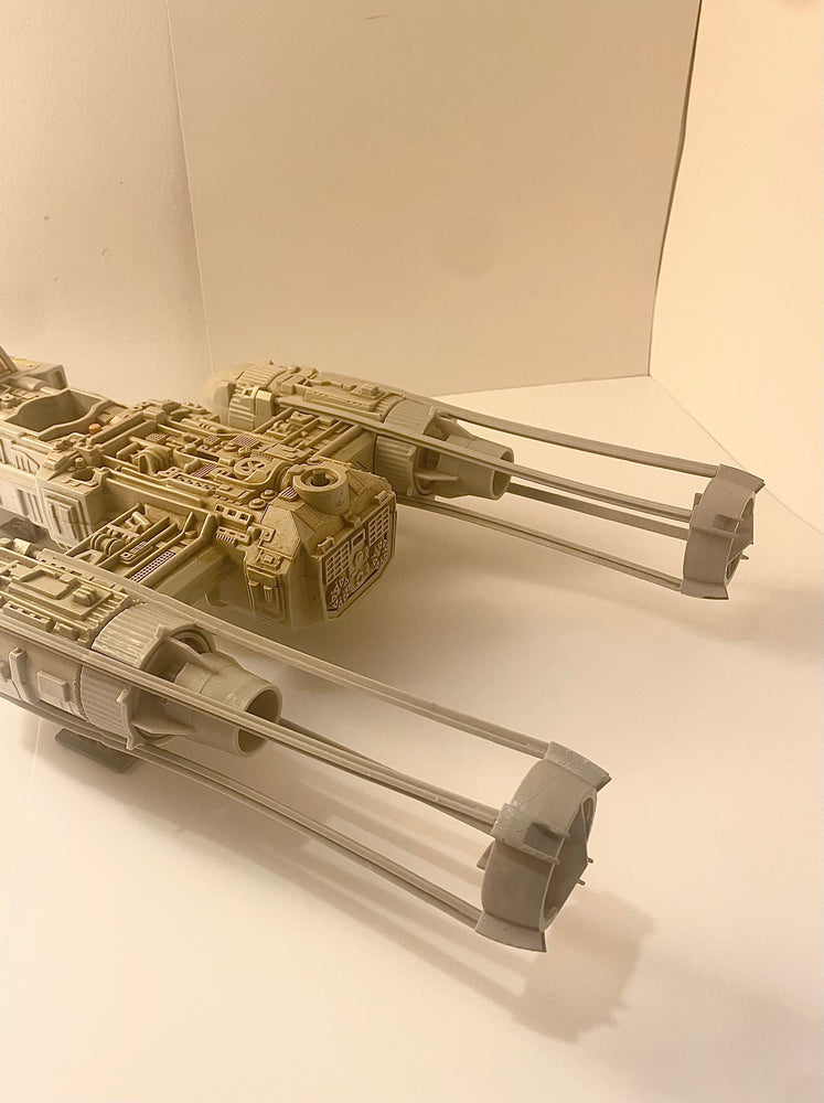 VINTAGE STAR WARS Y Wing Engine Set Complete Replacement Part REPRO 1983 Kenner Toys (ONLINE ORDER ONLY)