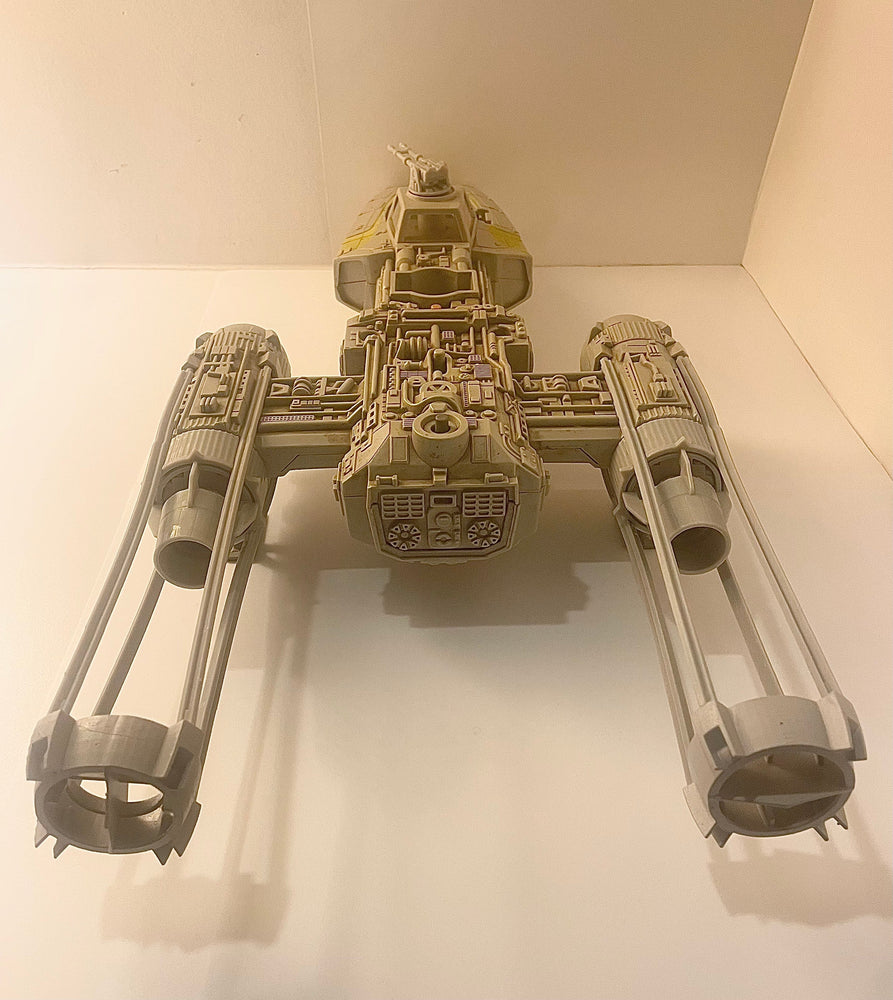 VINTAGE STAR WARS Y Wing Engine Set Complete Replacement Part REPRO 1983 Kenner Toys (ONLINE ORDER ONLY)