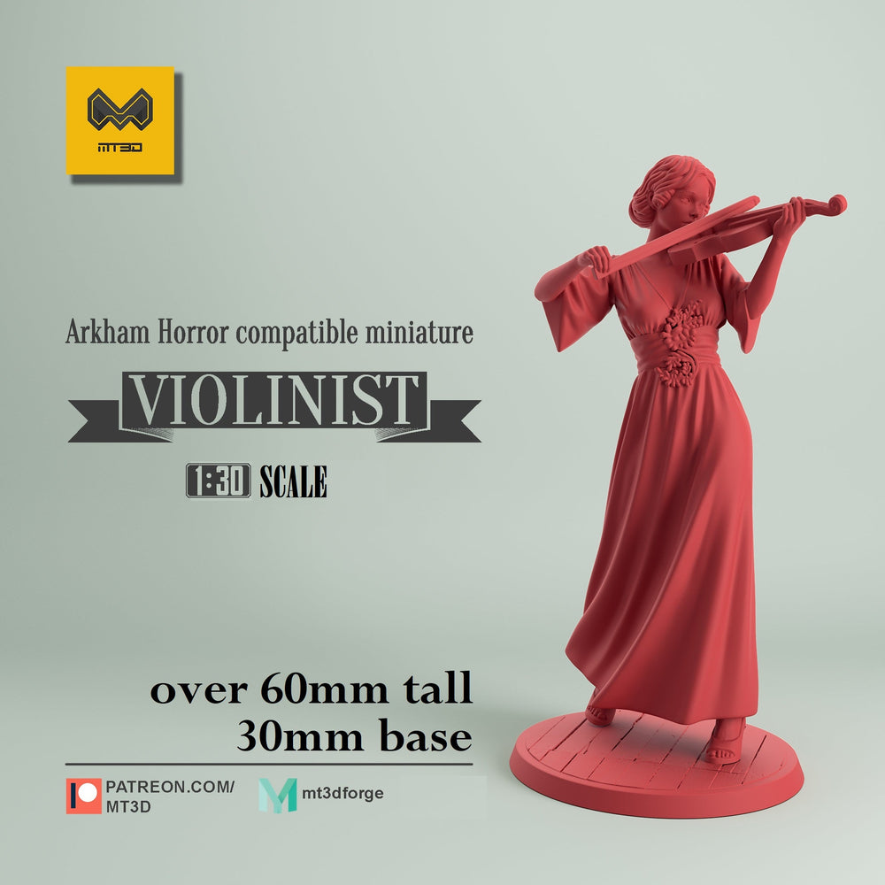 Arkham Compatible Investigator: The Violinist (Patrice Hathaway) (ONLINE ORDER ONLY)