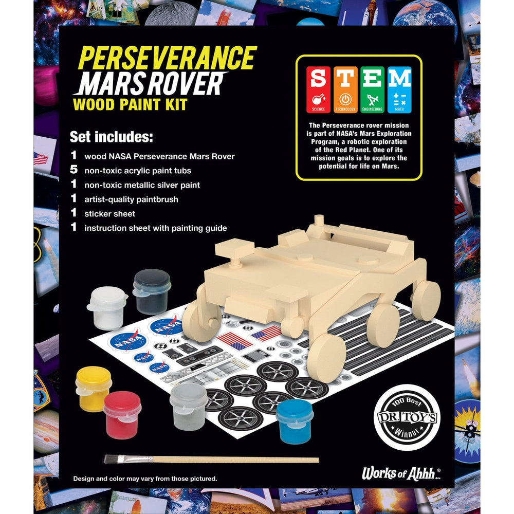 NASA - Rover Wood Craft & Paint Kit (ONLINE ORDER ONLY)