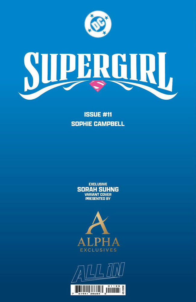 [FOIL] SUPERGIRL #11 SORAH SUHNG EXCLUSIVE SDCC VIRGIN VAR (03/11/2026) (ONLINE ORDER ONLY)