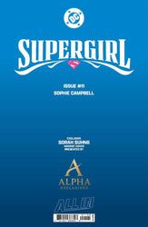 [FOIL] SUPERGIRL #11 SORAH SUHNG EXCLUSIVE SDCC VIRGIN VAR (03/11/2026) (ONLINE ORDER ONLY)
