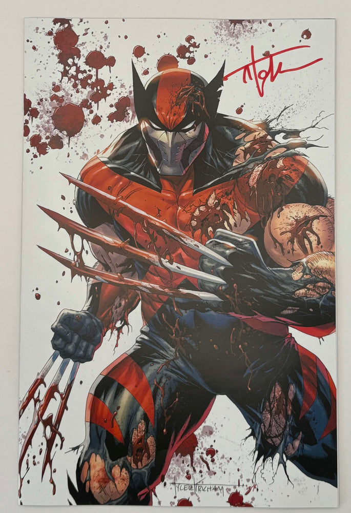 [Signed by Tyler Kirkham] Ultimate Wolverine #1  Unknown Tyler Kirkham Excl Prem Virgin Var (ONLINE ORDER ONLY)