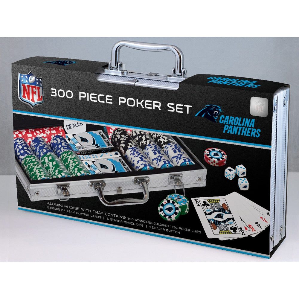 Carolina Panthers 300 Piece Poker Set (ONLINE ORDER ONLY)