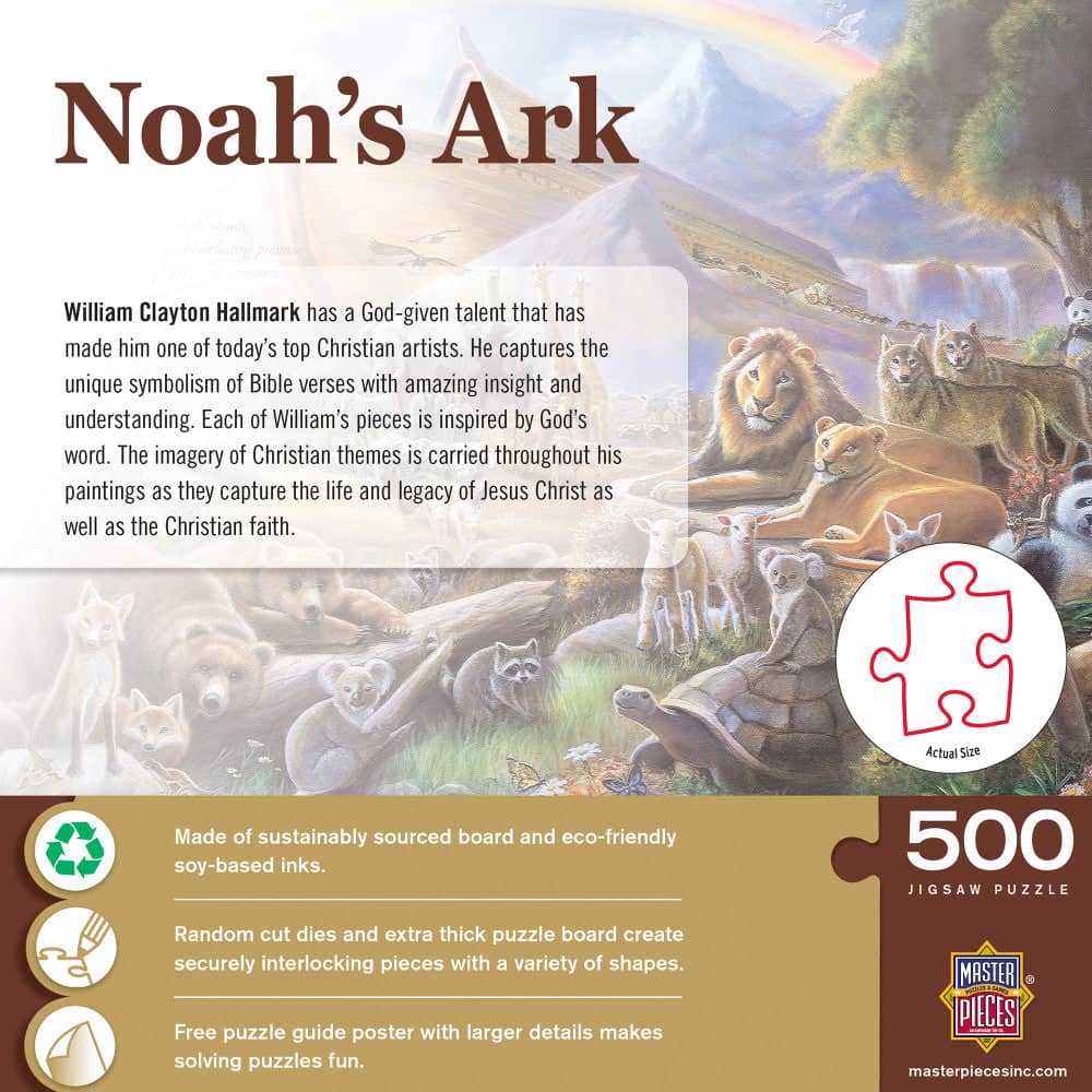 Noah's Ark 500 Piece Jigsaw Puzzle