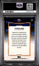 Graded 2024 Topps Now Steph Curry #13 Basketball Card PSA 9 Mint (ONLINE ORDER ONLY)