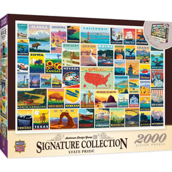 Signature Collection - State Pride 2000 Piece Jigsaw Puzzle