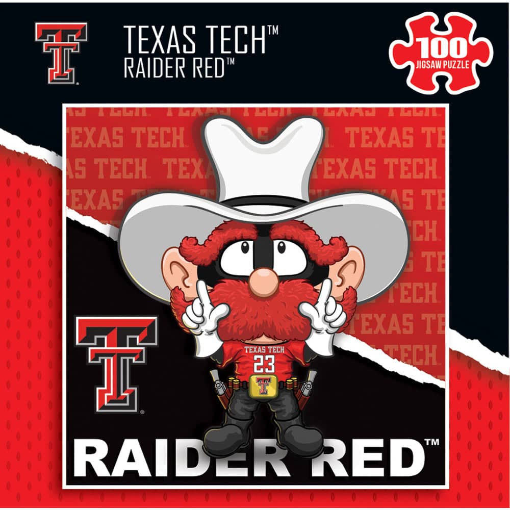 Texas Tech Red Raiders - NCAA Mascot 100 Piece Jigsaw Puzzle