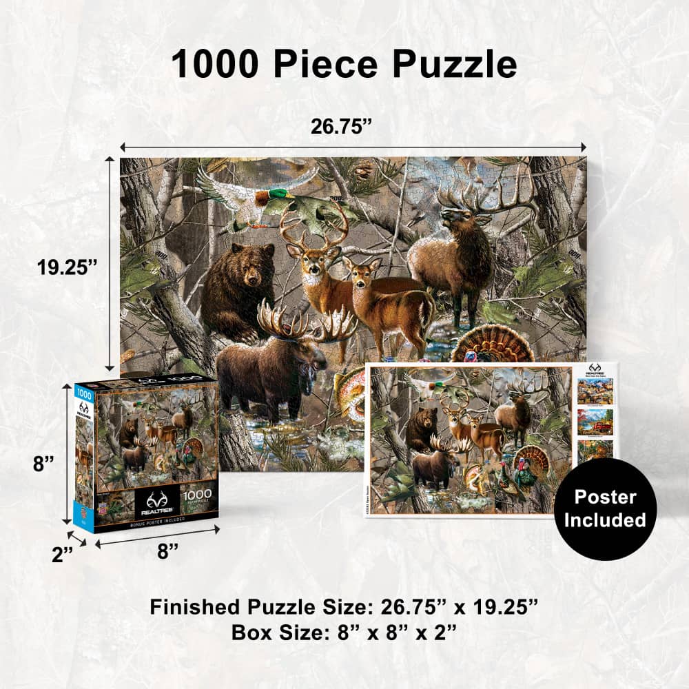 Realtree - Open Season 1000 Piece Jigsaw Puzzle