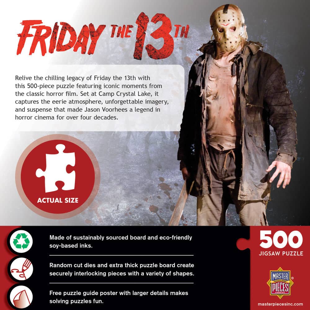 Friday the 13th 500 Piece Jigsaw Puzzle