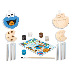 Sesame Street - Cookie Monster Wood Craft & Paint Kit (ONLINE ORDER ONLY)