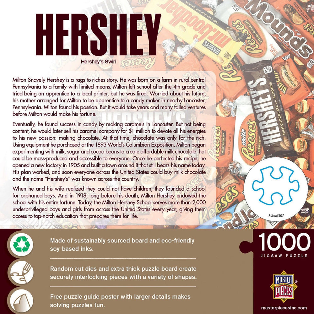 Hershey's Swirl - 1000 Piece Jigsaw Puzzle (ONLINE ORDER ONLY)