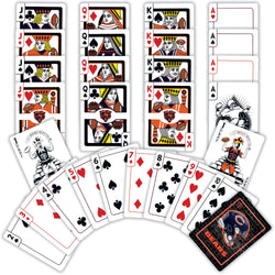 Chicago Bears Neon Playing Cards - 54 Card Deck
