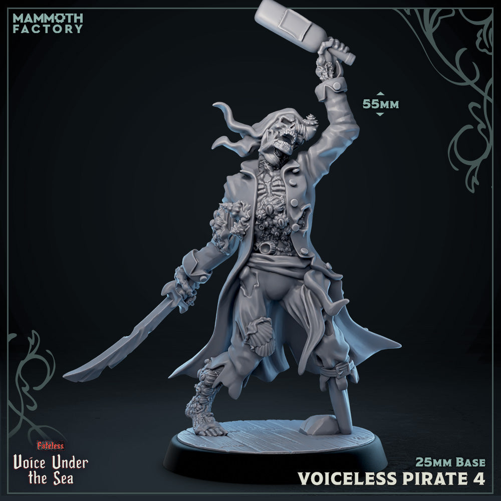 Voiceless Pirate 4 (Undead Pirate) (Online Only)