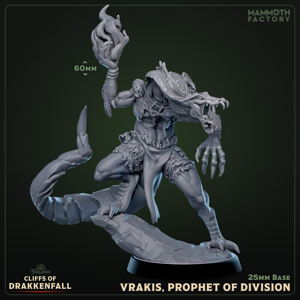 Vrakis, Prophet of Division (Male Dragonborn Mage) (ONLINE ORDER ONLY)