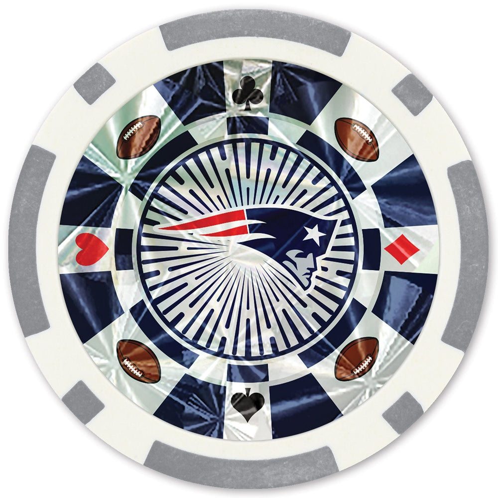 New England Patriots 20 Piece Poker Chips (ONLINE ORDER ONLY)
