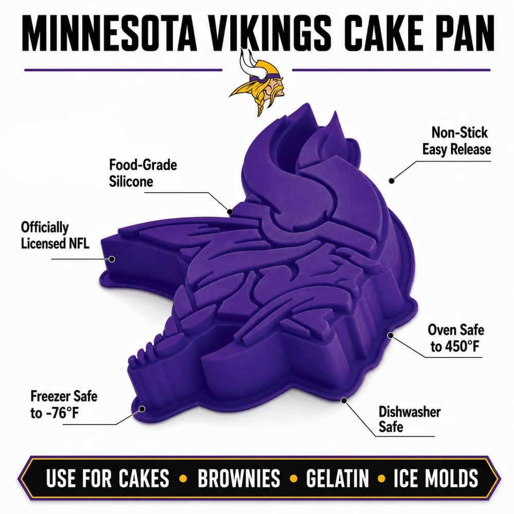 Minnesota Vikings Cake Pan