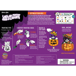 Jack-O-Lantern - 6" Light-Up Plaster Paint Kit