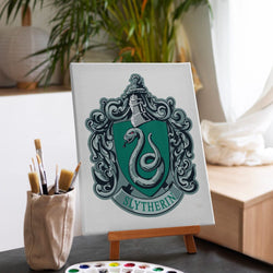 Slytherin Crest - Paint By Numbers Kit (ONLINE ORDER ONLY)