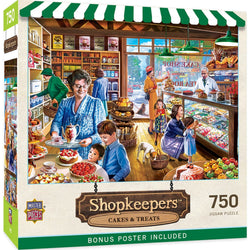 Shopkeepers - Cakes & Treats 750 Piece Jigsaw Puzzle (ONLINE ORDER ONLY)
