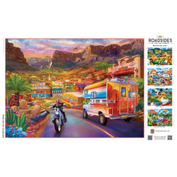 Roadsides of the Southwest - Into the Valley 500 Piece Jigsaw Puzzle