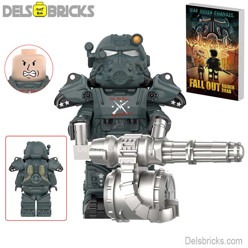 Fallout T60 Power Armor Lego Minifigures Custom video Game Toys Set1-3 (ONLINE ORDER ONLY)