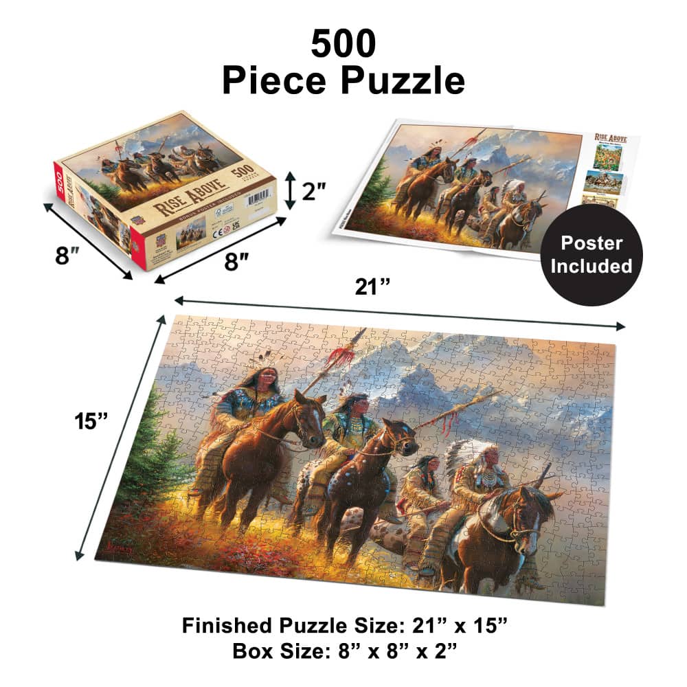 Rise Above 550 Piece Jigsaw Puzzle